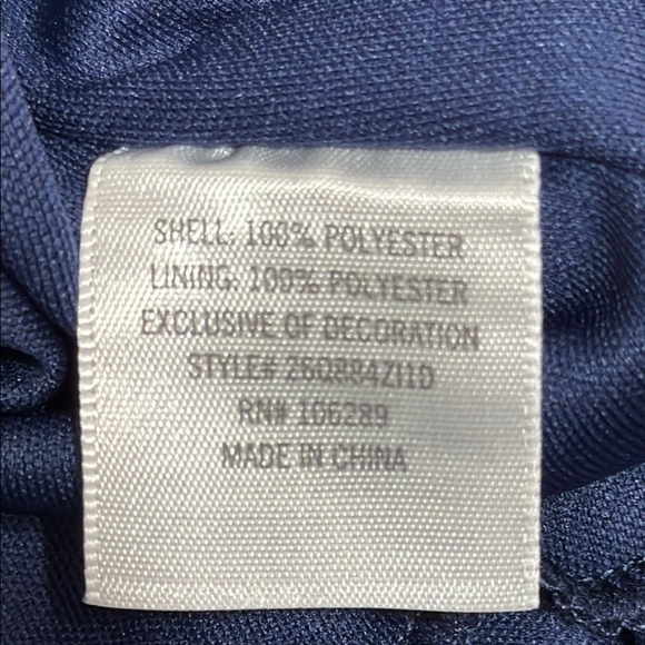 Miami Blue and White V-Neck Sleeveless Mini Sundress - Picture 8 of 8